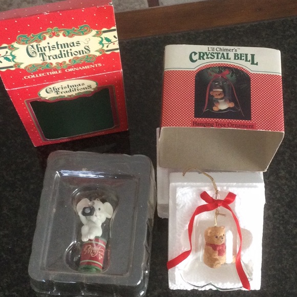 Bundle of six Christmas ornaments in original boxes - Picture 5 of 10